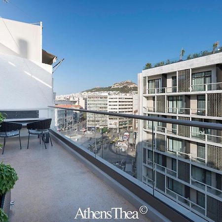 Athensthea Beta Luxury Penthouse Apt In Omonia Eksteriør billede