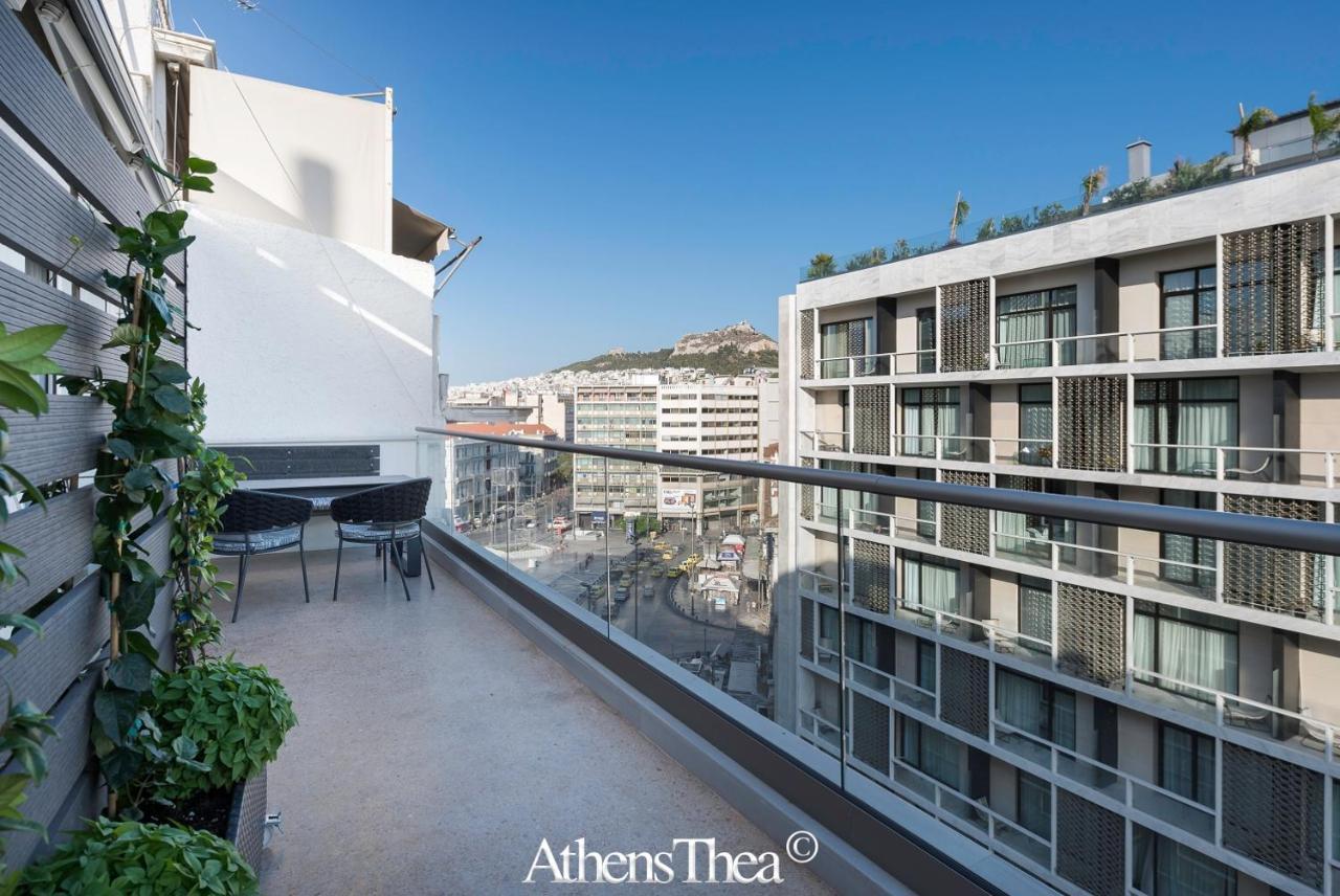 Athensthea Beta Luxury Penthouse Apt In Omonia Eksteriør billede