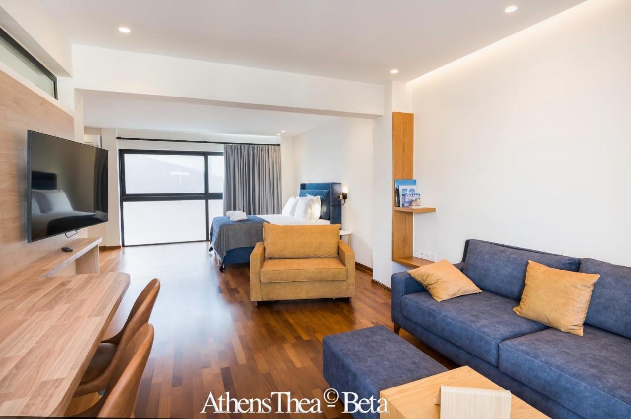 Athensthea Beta Luxury Penthouse Apt In Omonia Eksteriør billede